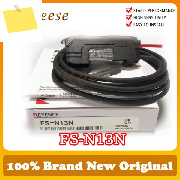 FS-N13N KEYENCE 100% 새 원본, NPN 디지털 광섬유 증폭기 센서, 제품 이미지
