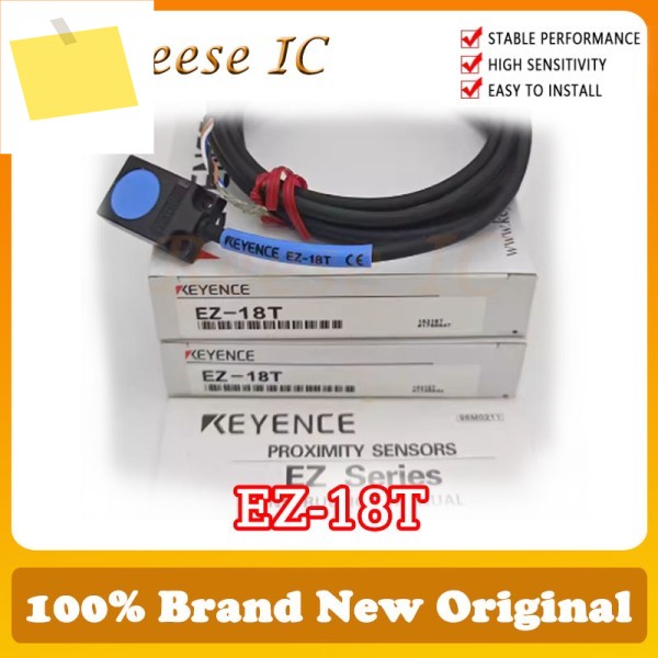 EZ-18T KEYENCE 100% 새 정품, 금속 사각 근접 스위치 센서, 제품 이미지