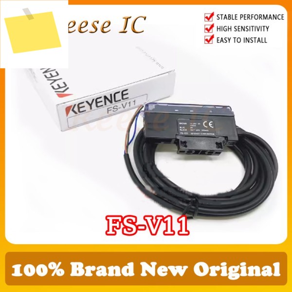 FS-V11 KEYENCE 100% 새 원본, 듀얼 디지털 광섬유 증폭기, 적외선 센서 제품 이미지