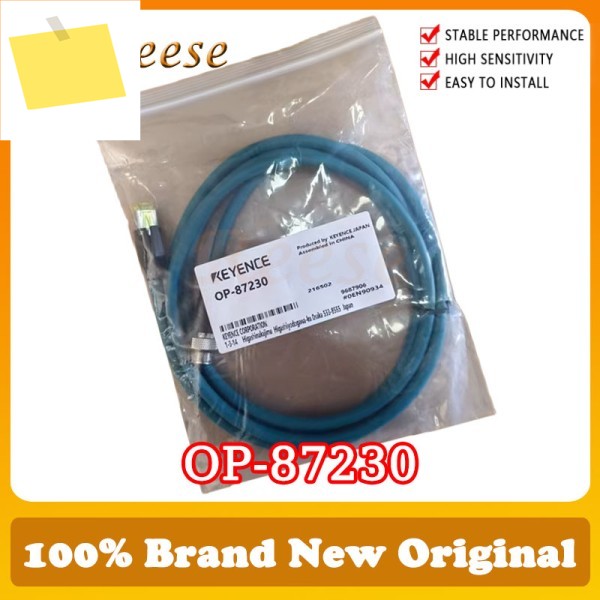 OP-87230 KEYENCE 100% 새 정품, 표준 이더넷 케이블 2M 리더 배선 제품 이미지