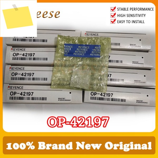 OP-42197 KEYENCE 100% 새 정품, 레이저 감지 반사판 렌즈 제품 이미지