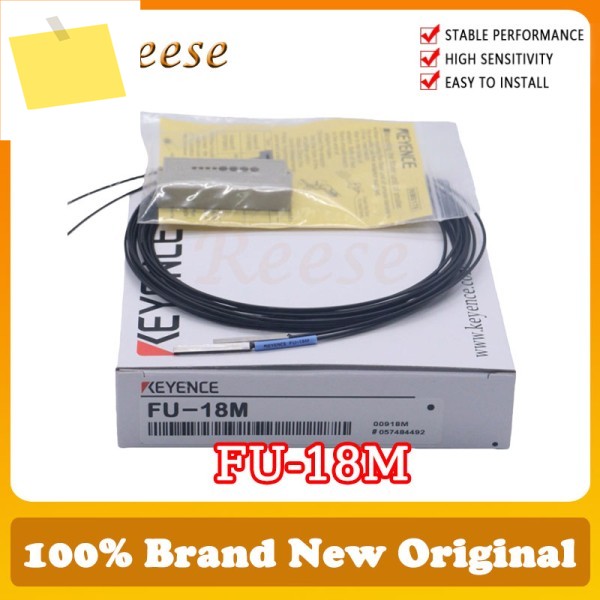 FU-18M KEYENCE 100% 새 제품, 가장 작은 물체를 감지하는 광섬유 센서, 제품 이미지