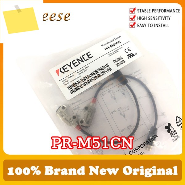 PR-M51CN KEYENCE 100% 새 제품, M8 초소형 내장형 광전 센서, 제품 이미지