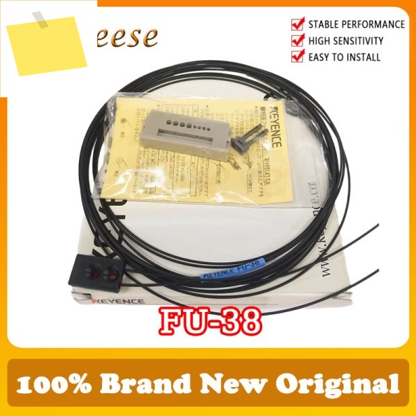 FU-38 KEYENCE 100% 새 제품, 고온 저항성 크리스탈반도체 섬유 센서, 보유 제품 이미지