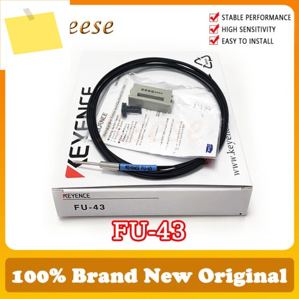 FU-43 KEYENCE 100% 새 제품, 확산형 증폭기 광섬유 프로브 센서 제품 이미지