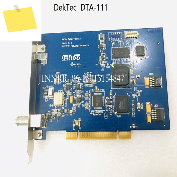 Dektec Diggal 비디오 DTA-111 Rev 0 변조 스트림 카드 물리적 제품 이미지