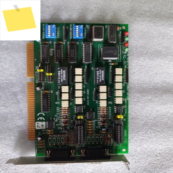REV.A2용 절연형 듀얼 포트 RS-232 직렬 통신 ISA 카드 PCL-741 제품 이미지