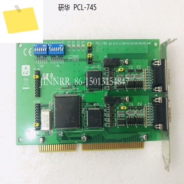 통신용 PCL-745 REV.B1 2포트 RS-422485 ISA 직렬 카드 제품 이미지