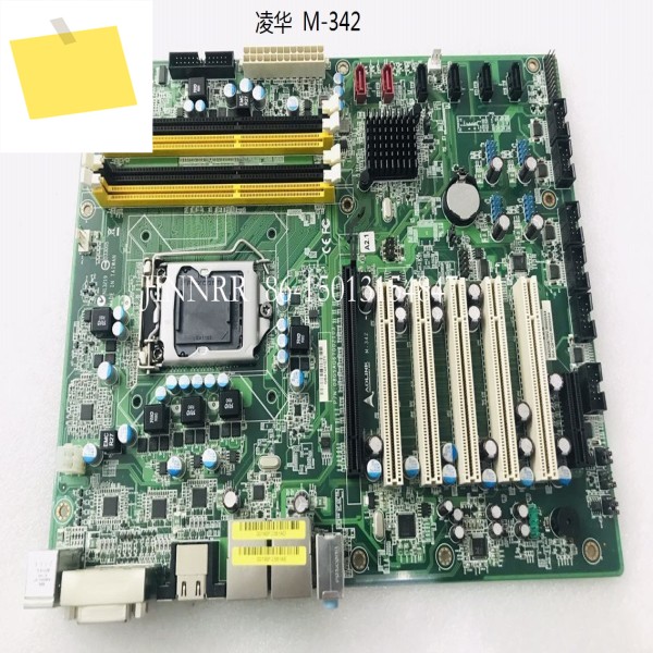 여러 직렬 및 5개의 PCI 듀얼 네트워크 포트가 있는 ADLINK ATX 마더보드용 M-342 제품 이미지