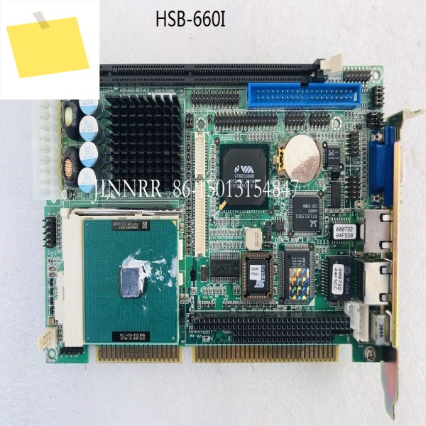 Yan HSB-660I REV.A1.0 절반 길이 카드 내장형 산업용 제어 마더보드 1 제품 이미지