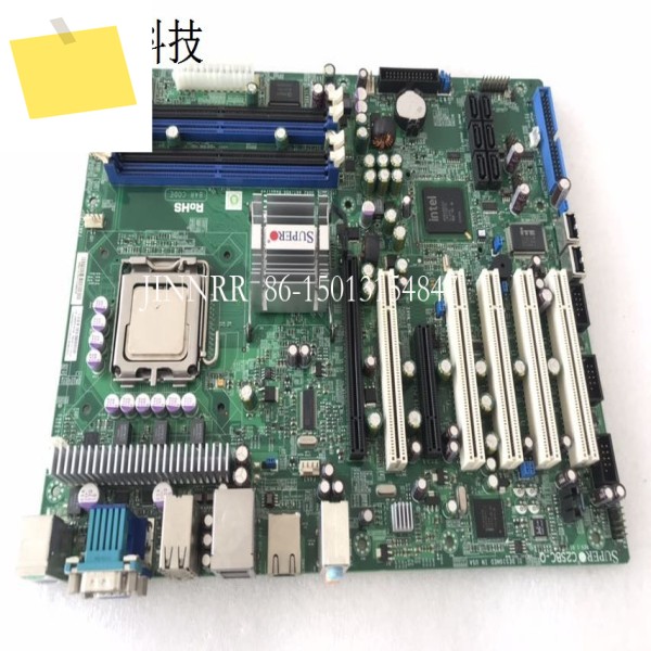 마이크로 C2SBC-Q 단일 채널 워크스테이션 마더보드는 5개의 PCI 산업용 제어 통합합니다. 제품 이미지
