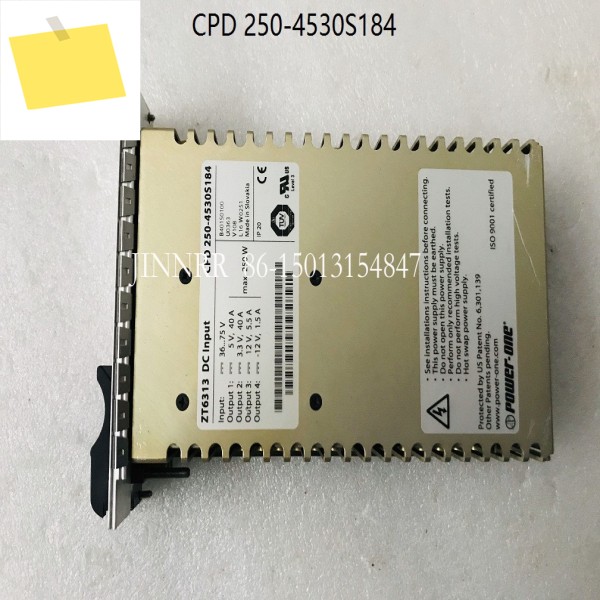 Power One CPCI 모듈 ZT6313 250-4530S184용 제품 이미지