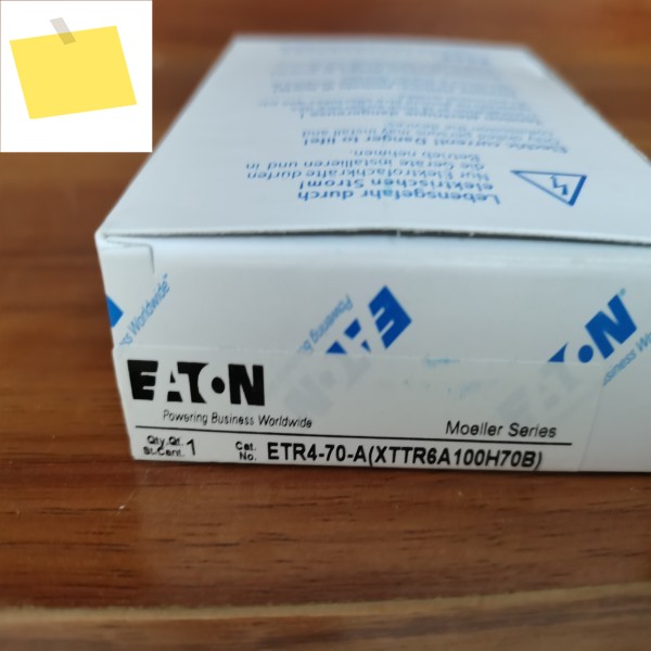 Eaton Muller ETR4-70-A 고성능 시간 릴레이 EATON Original Non MOELLER Old Standard 제품 이미지