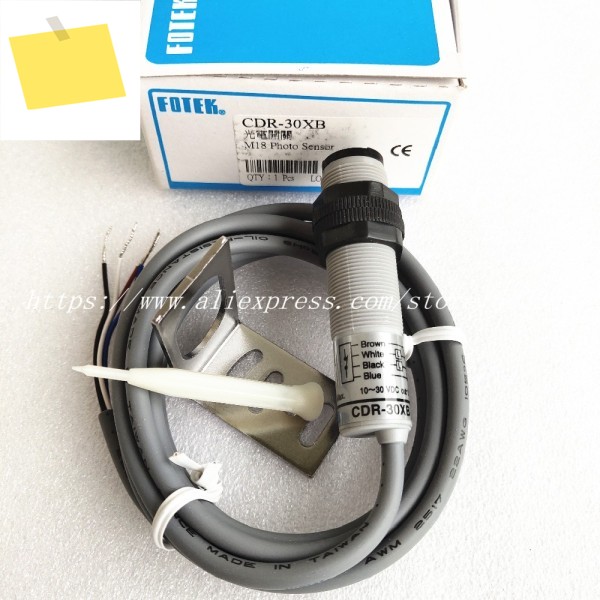 CDR-30XB FOTEK M18 NC 광전 스위치 센서 100% 새 반사형 포토 제품 이미지