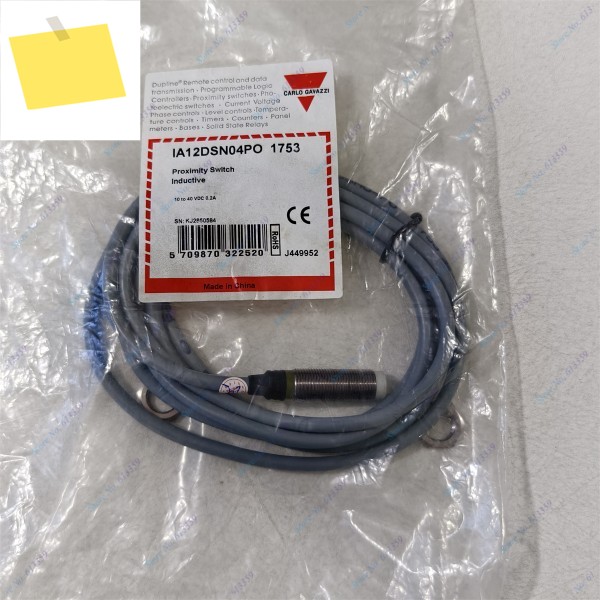 IA12DSN04PO 1753 신품 CARLO GAVAZZI 근접 스위치 센서 제품 이미지