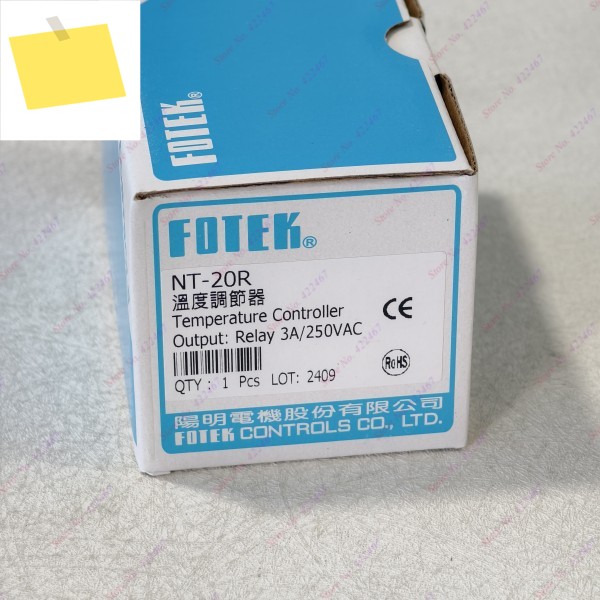NT-20R 90-265VAC FOTEK PID + 퍼지 지능형 자체 적응 온도 컨트롤러 신품 원본 제품 이미지