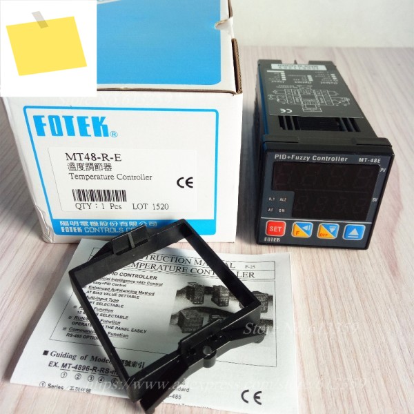 MT48-R-E 릴레이 출력 FOTEK PID+퍼지 온도 컨트롤러 신품 원본 제품 이미지