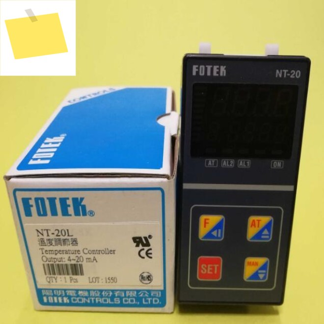1PC NT-20L 90-265VAC FOTEK PID + 퍼지 지능형 자체 적응 온도 컨트롤러 신품 원본 제품 이미지