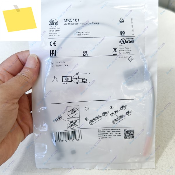 1PC IFM 신품 T-슬롯 실린더 센서 MK5101 MKT3028BBPKGG0,3MZHAS 제품 이미지