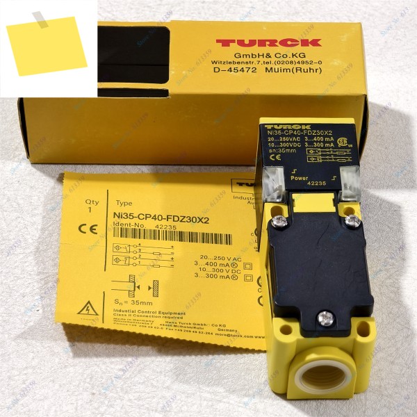 NI35-CP40-FDZ30X2 Turck 신품 고품질 근접 스위치 센서 제품 이미지