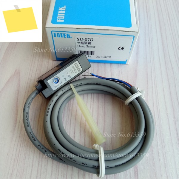 1PC SU-07G FOTEK NPN+PNP NO U형 녹색광 마크 센서 새 제품 제품 이미지