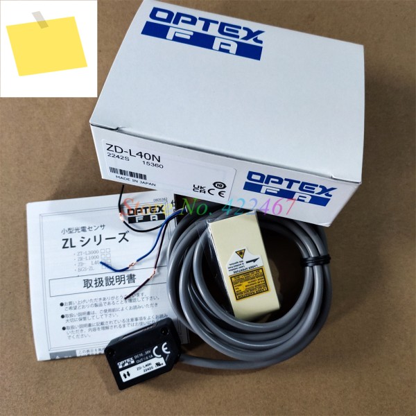 ZD-L40N NPN OPTEX 레이저 센서, 정품 새제품 제품 이미지