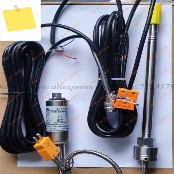 ZHYQ PT124G-121T-50MPa-M14-230460-K 연장형 로드 유연한 용융 압력 변환기 출력 2 mVV 제품 이미지