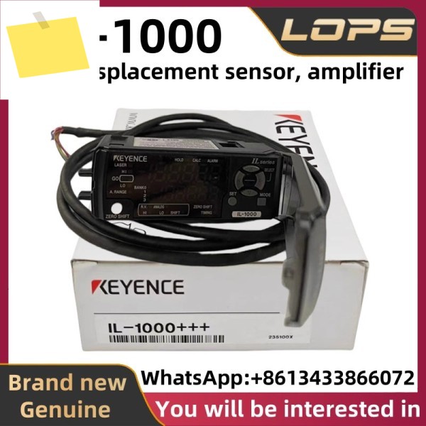 IL-1000 신품 KEYENCE 레이저 변위 센서, 증폭기, , 환영합니다. 제품 이미지