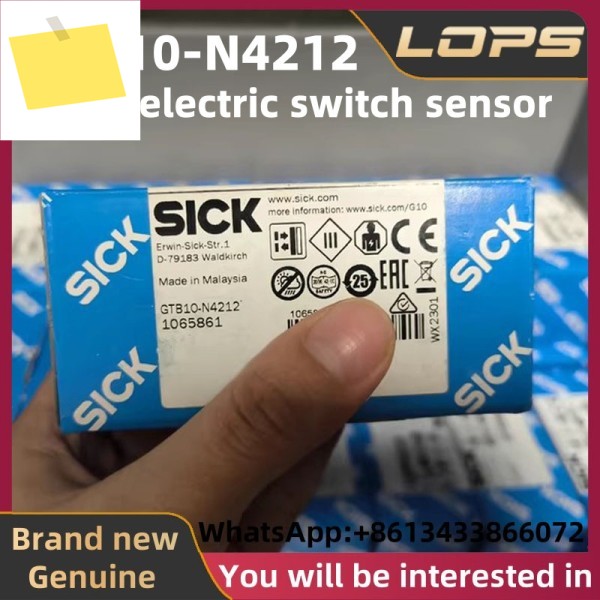 GTB10-N4212 신품 SICK 광전 스위치 센서, 대량 보유, 환영합니다. 제품 이미지