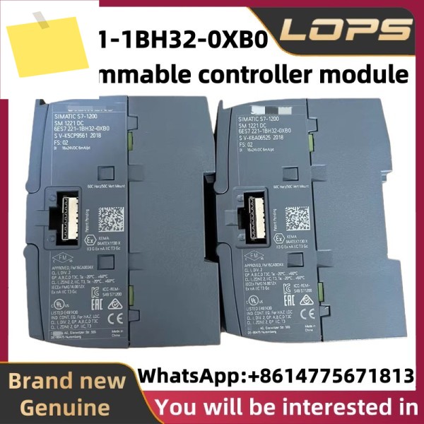 6ES7221-1BH32-0XB0 새 정품 프로그래머블 컨트롤러 모듈, 대량 보유, 환영합니다 제품 이미지