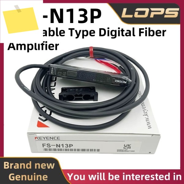 FS-N13P 신품 KEYENCE PNP 케이블형 디지털 광섬유 증폭기, , 환영합니다 제품 이미지