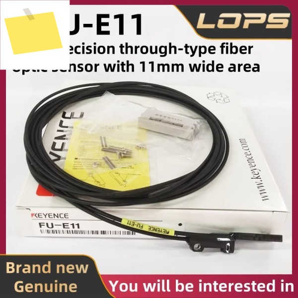 FU-E11 11mm 광역을 갖춘 신품 KEYENCE 고정밀 관통형 광섬유 센서 제품 이미지