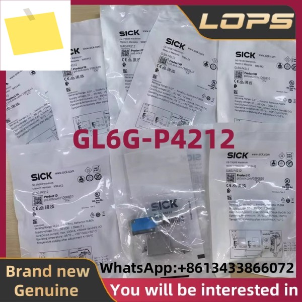 GL6G-P4212 신품 SICK 광전 스위치 센서, 대량 보유, 환영합니다. 제품 이미지