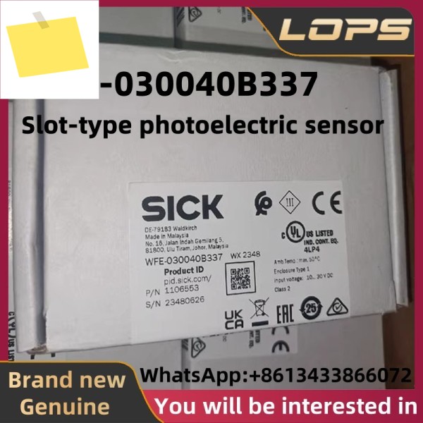 WFE-030040B337 새제품 SICK 슬롯형 광전 센서, 대량 보유, 환영 제품 이미지