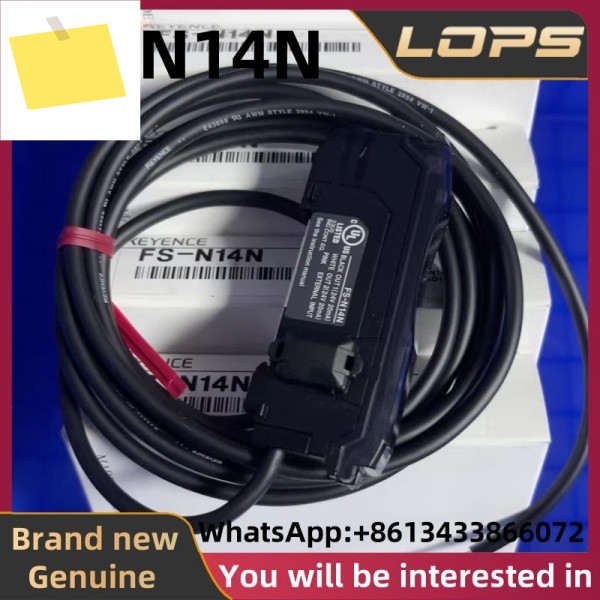 FS-N14N KEYENCE 신품 NPN 케이블 유형 디지털 광섬유 증폭기, , 환영 제품 이미지