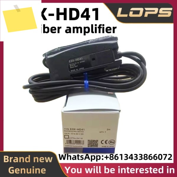 E3X-HD41 신품 PNP 광섬유 증폭기; 센서, 대량 보유, 환영합니다 제품 이미지