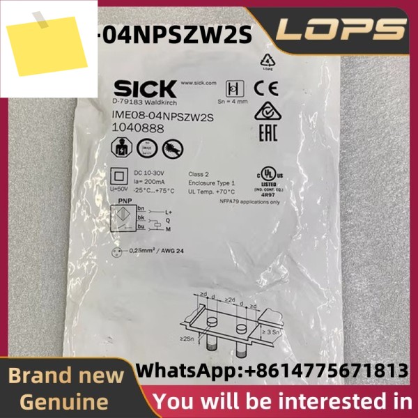 IME08-04NPSZW2S 새제품 SICK 근접 스위치 센서, 대량 보유, 환영 제품 이미지