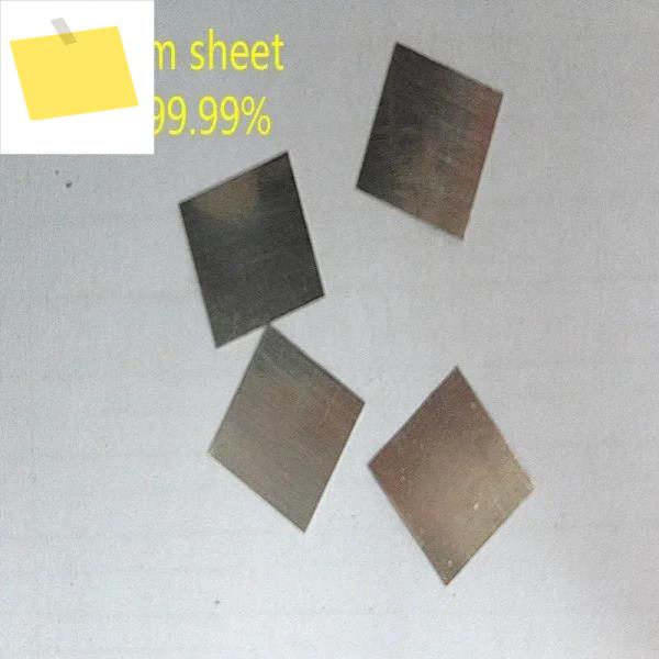 순수 백금 정제 전극 순도 99.99%10mm10mm0.1mm, 다양한 사양의 맞춤형 제품. 제품 이미지