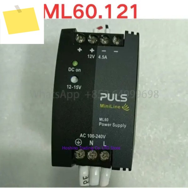 중고 테스트 OK PULS DIN 레일 전원 공급 장치 ML60.121 12V54W 제품 이미지
