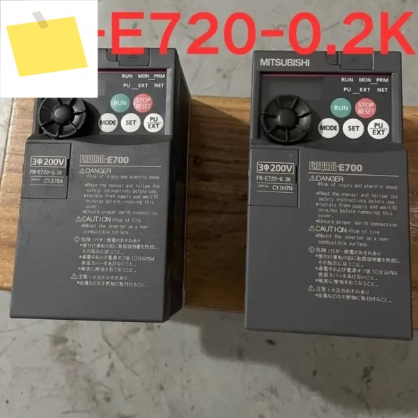 중고 테스트 Ok 주파수 변환기 FR-E720-0.2K 90 NEW 제품 이미지