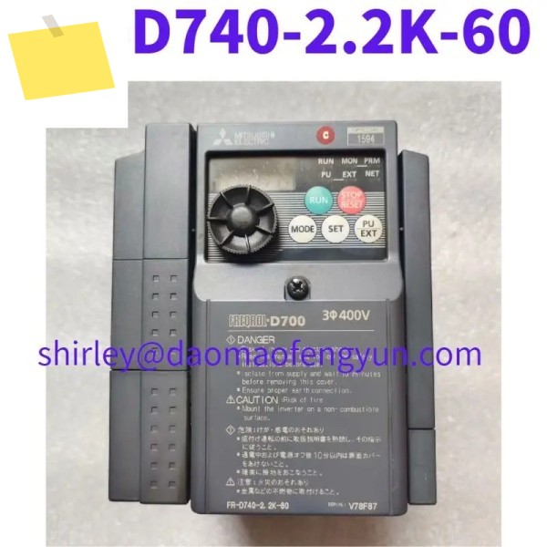 중고 FR-D740-2.2K-60 주파수 변환기 원래 분해품 제품 이미지