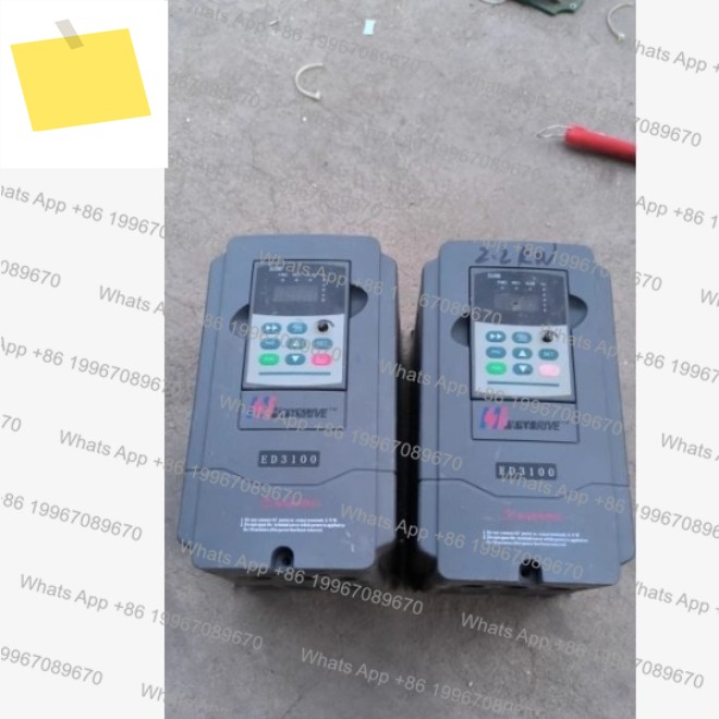 중고 ed3000 인버터 2.2kW, 원본, 손상되지 않음, 테스트 및 됨 제품 이미지