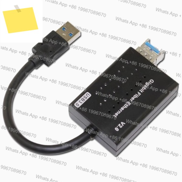 USB1000F-LX USB3.0 기가비트 광 네트워크 인터페이스 카드 SFP LC 트랜시버 RTL8153 제품 이미지