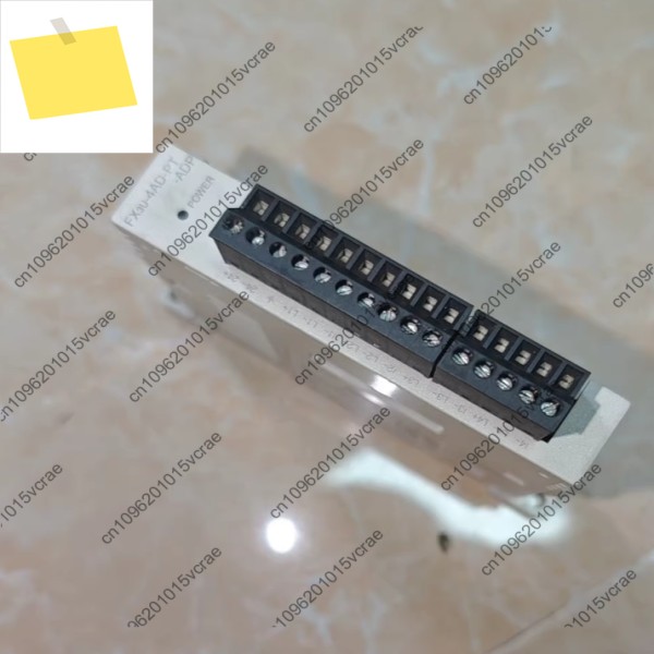 PLC 확장 모듈, FX3U-4AD-PT-ADP DC24V 기능 테스트 완료 및 정상 작동 제품 이미지