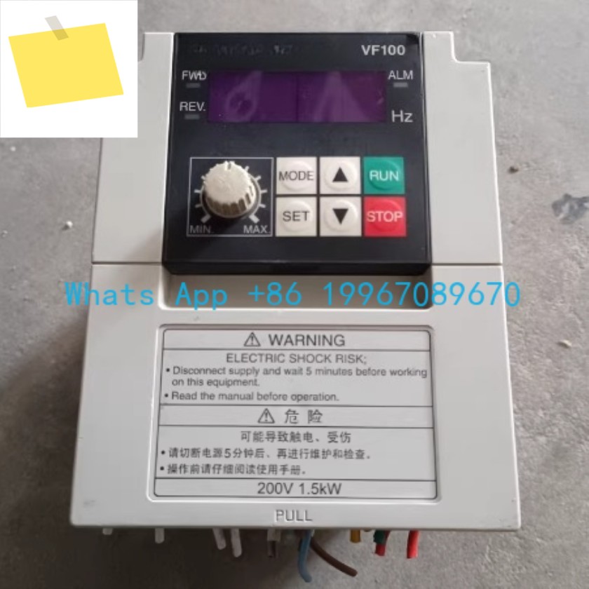 원본, 중고, 인버터 AVF100-0152 1.5KW220V 100% 테스트됨 제품 이미지