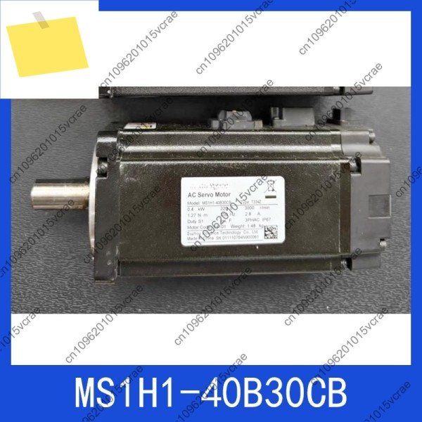 MS1H1-40B30CB T334Z, 브레이크가 있는 400W 모터, 정상 작동, 테스트 OK 제품 이미지