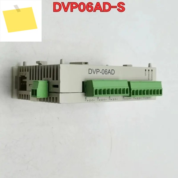 중고 PLC 모듈 DVP06AD-S 기능 테스트는 정상입니다. 제품 이미지
