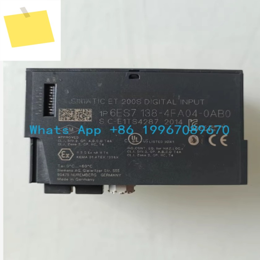 중고 6ES7 138-4FA04-0AB0 기능 패키지 제품 이미지