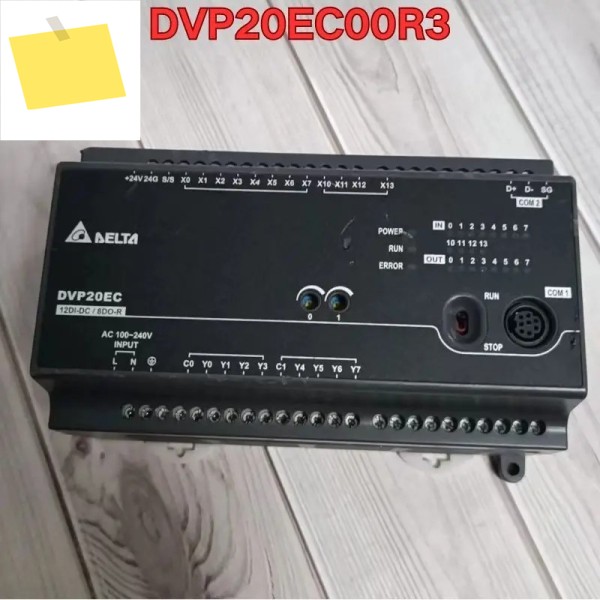 중고 PLC 모듈 DVP20EC00R3 기능 테스트는 정상입니다. 제품 이미지