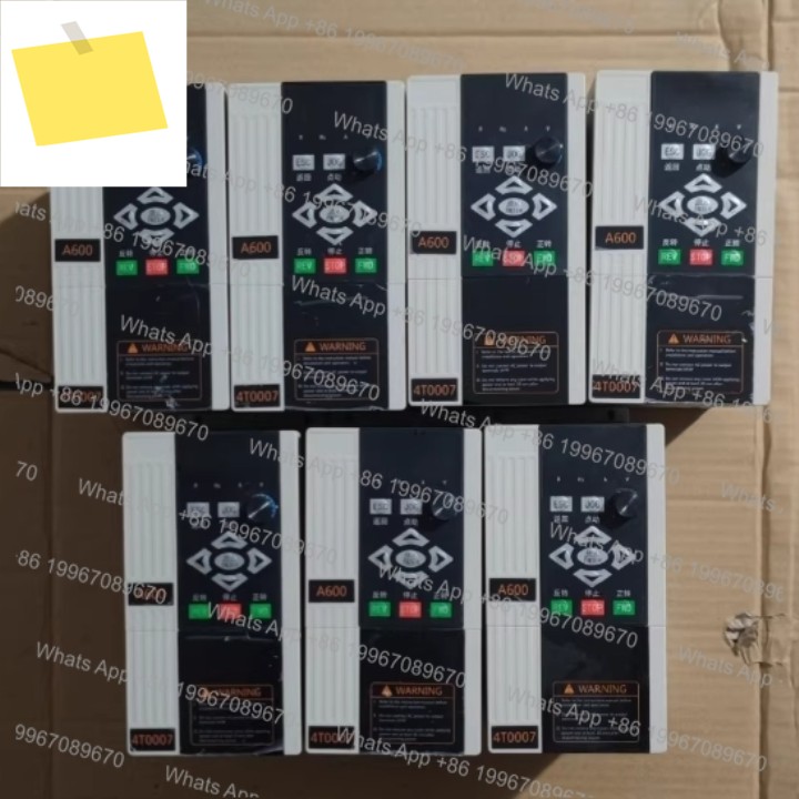 1Pcs A600-4T0007G 인버터 380V-0.75KW 테스트 기능이 좋습니다. 제품 이미지
